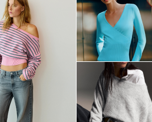 chic long sleeve tops for this fall cover photo collage