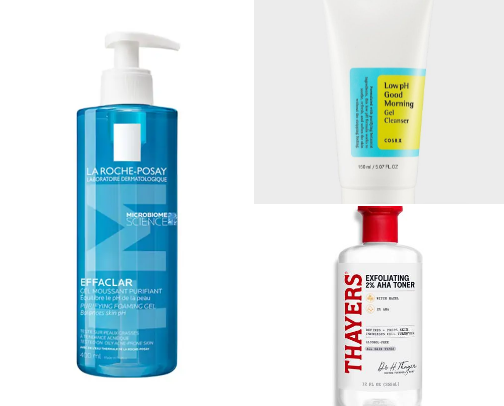 Night Routine for Clear Skin cover photo collage