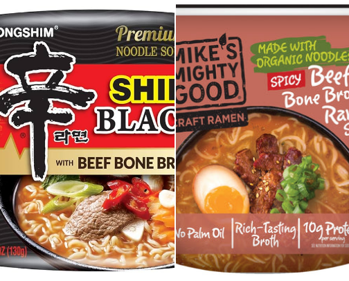 instant ramen cover photo collage