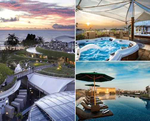 Bali :) Favorite hotels / resorts cover photo collage
