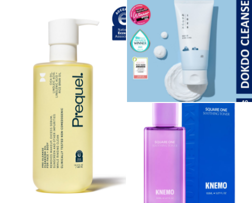 Skincare I Actually Use & Recommend (Dry-Normal Skin & Sensitive Skin Approved) cover photo collage