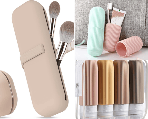 Travel essentials cover photo collage
