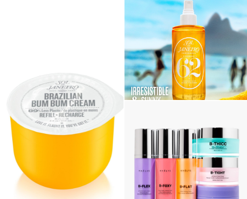 My favorite beauty recs cover photo collage