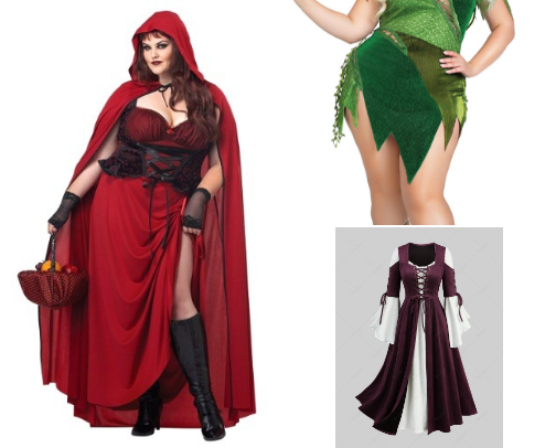 HALLOWEEN!!! Plus sized costume pieces!! cover photo collage