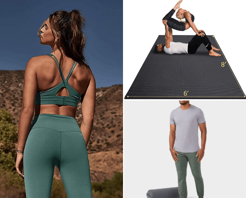 Best Yoga Gear cover photo collage