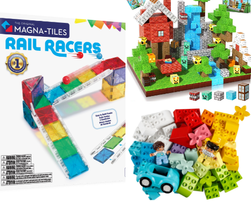 Fav kids toys cover photo collage