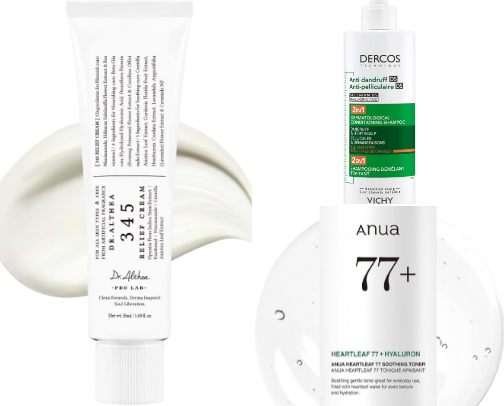 Products that use whole my family- face, body, hair cover photo collage