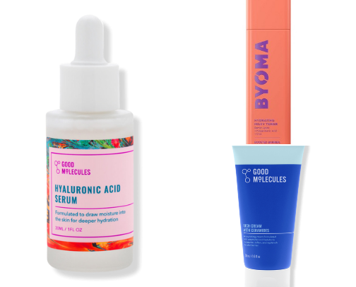 Skincare that makes me glow cover photo collage