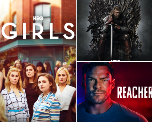 Binge worthy TV shows cover photo collage