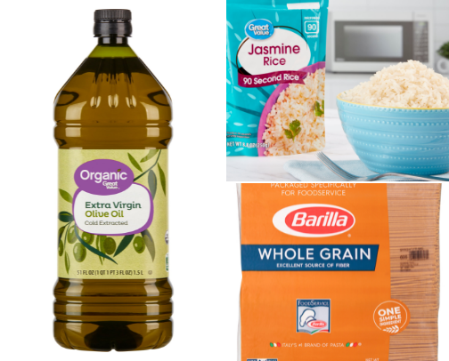 Pantry & Fridge Essentials 2025: Healthy Staples, Snacks & Everyday Must-Haves cover photo collage