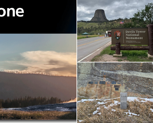 My Favorite Places to Visit in Wyoming cover photo collage