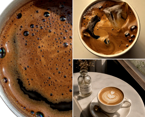 COFFEEs that put you on cloud nine cover photo collage