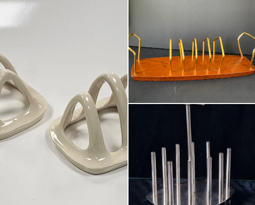 Toast racks cover photo collage