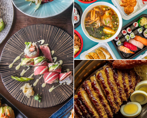 Food on the go! That will keep your tastebuds in anticipation! 🍣 cover photo collage