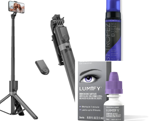 get ready with me to film a brand collab cover photo collage