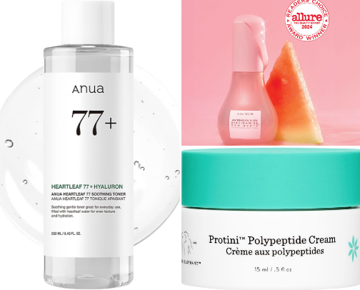 New skin care for new looking skin ! cover photo collage