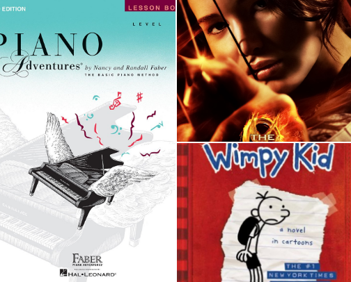 Let's Read Books cover photo collage