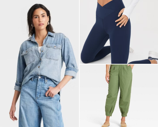 Easy Mom Spring looks I’m loving! cover photo collage