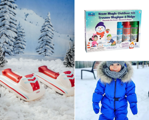 Winter Fun! cover photo collage
