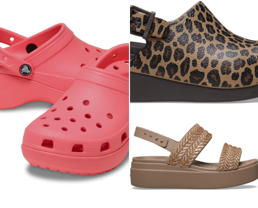 Crocs Fashion Footwear cover photo collage