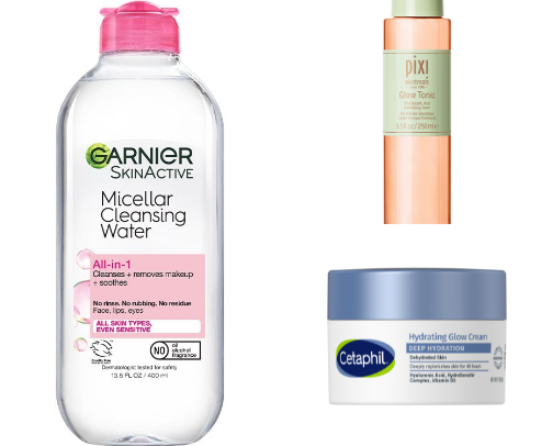 glowing morning routine cover photo collage