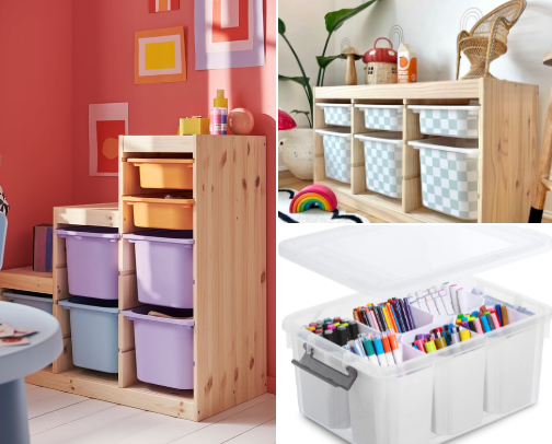 Kids storage that actually works cover photo collage