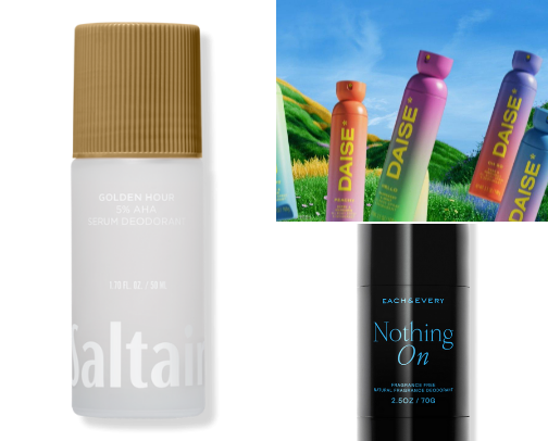 Deodorant - safe SUMMER cover photo collage
