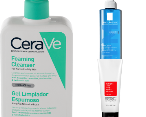 Best Acne Skincare Routine for Teens 2025 cover photo collage