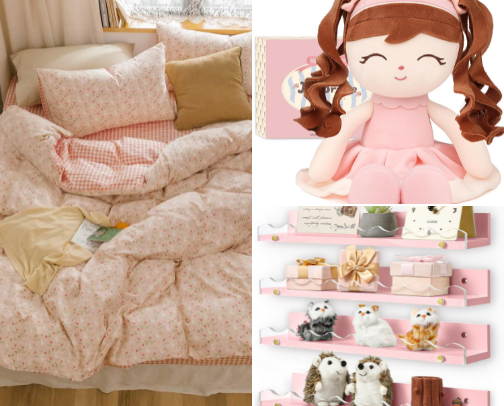 The Perfect Vintage Girls' Room and Some Other Great Girls' Room Finds! cover photo collage