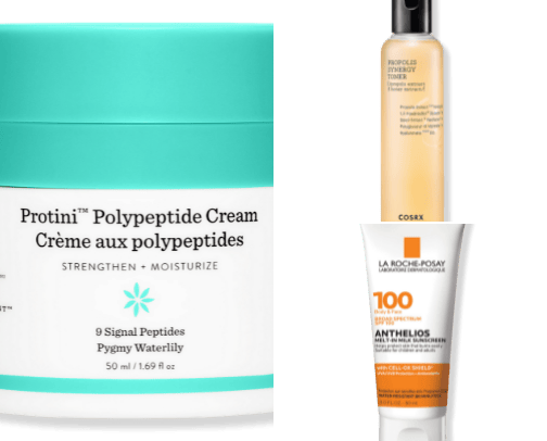 Skincare cover photo collage