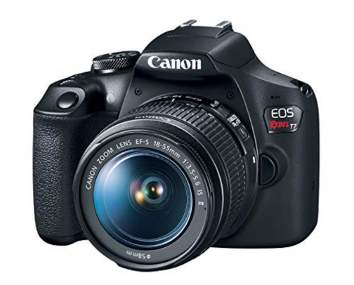 Canon EOS Rebel T7 DSLR Camera cover photo collage