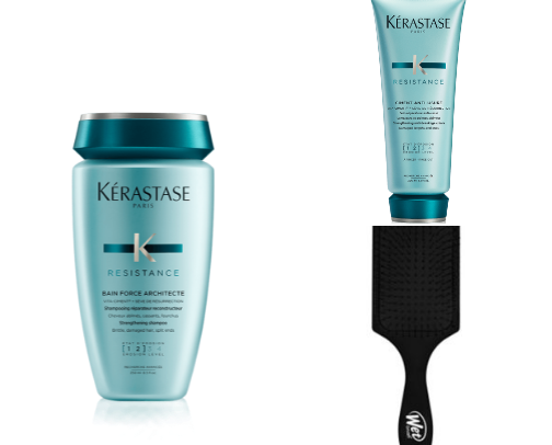 My secret weapons for fine tangly hair cover photo collage