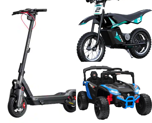 Electric scooters cover photo collage