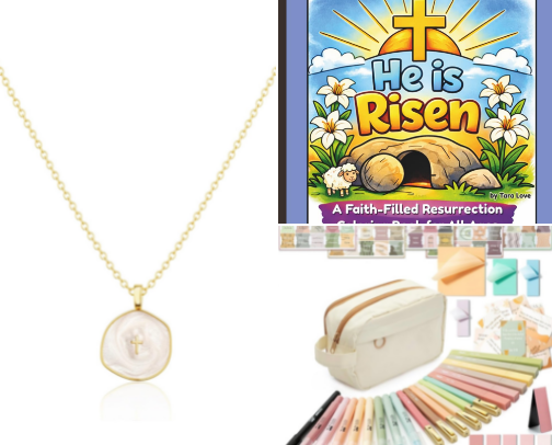 My Favorite Faith Finds cover photo collage