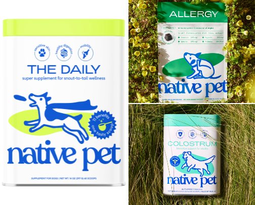 Walnut's Favorite Chews and Supplements cover photo collage