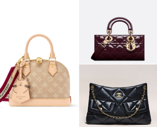Luxury Bag recs👜✨ cover photo collage