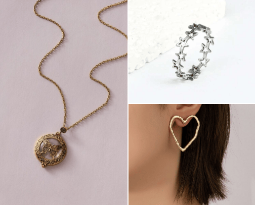 jewelry cover photo collage