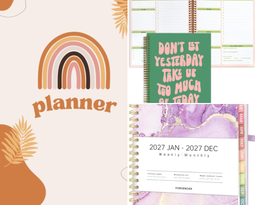 The Prettiest Notebooks & Planners 🎀 cover photo collage