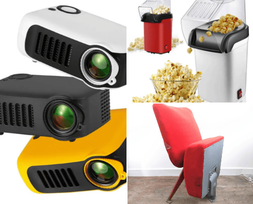 Having your own Cinema Room cover photo collage