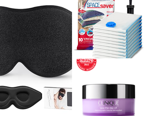 Travel Essentials Check List cover photo collage