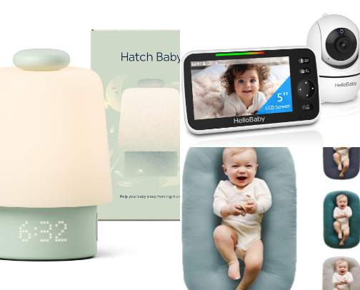 amazon baby registry must haves🤍 cover photo collage