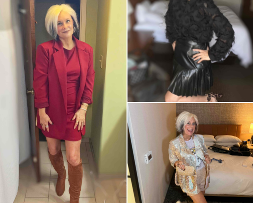 Pageant judging outfits-grouped by what I wore each month - most you’ve seen on my Facebook page too cover photo collage