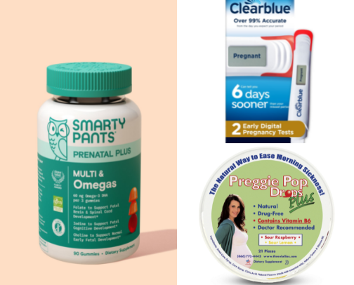Pregnancy Must Haves cover photo collage