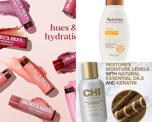 My favorite beauty recs cover photo collage