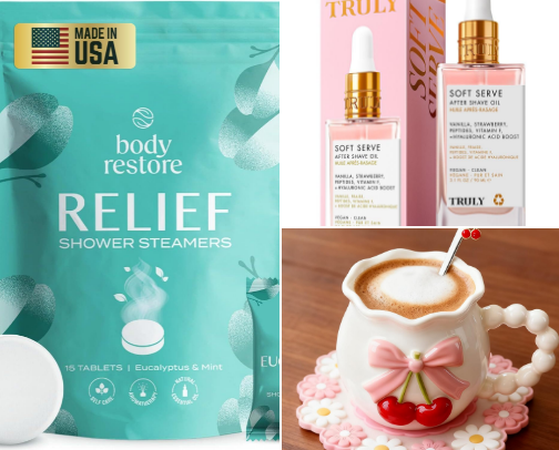 Calm Body, Cozy Mind cover photo collage