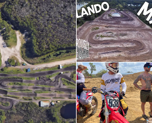 Dirtbike Tracks & Races cover photo collage