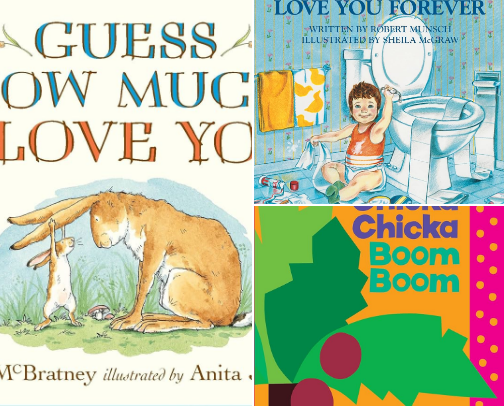 Baby + Children’s Books cover photo collage