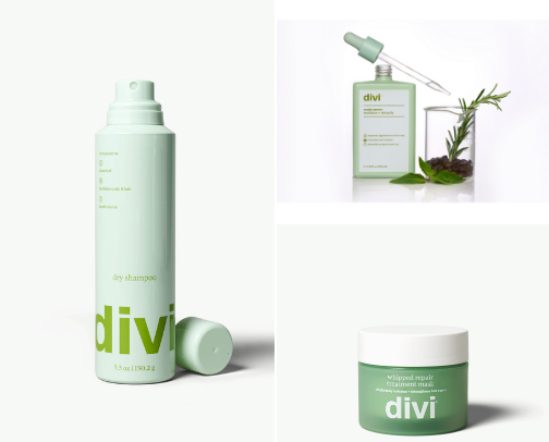 my clean haircare edit. cover photo collage