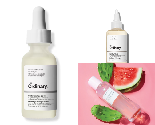 This is what you can find in my skincare routine. cover photo collage