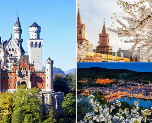 Top 5 Must-Visit Places in Germany 🇩🇪 cover photo collage